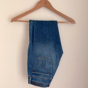 Calvin Klein Jeans. Petite/Ankle. Size 4. Medium Blue.